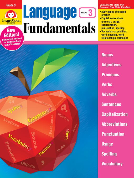 Cover image for Language Fundamentals, Grade 3